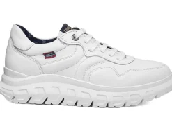 Sneakers Bassa Pelle Bianco