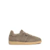 Sneakers Bassa Uomo in Camoscio Talpa