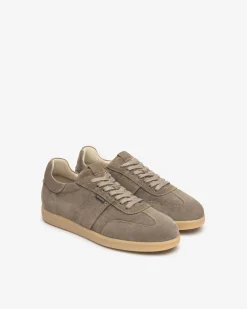 Sneakers Bassa Uomo in Camoscio Talpa