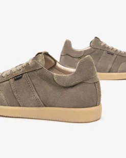 Sneakers Bassa Uomo in Camoscio Talpa