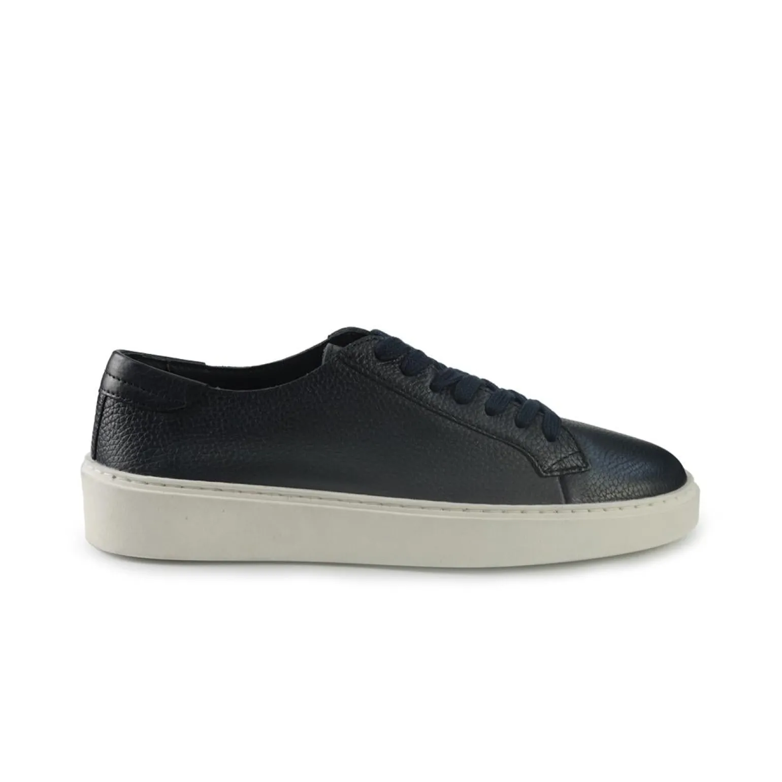 Sneakers Bassa Uomo in Pelle Blu