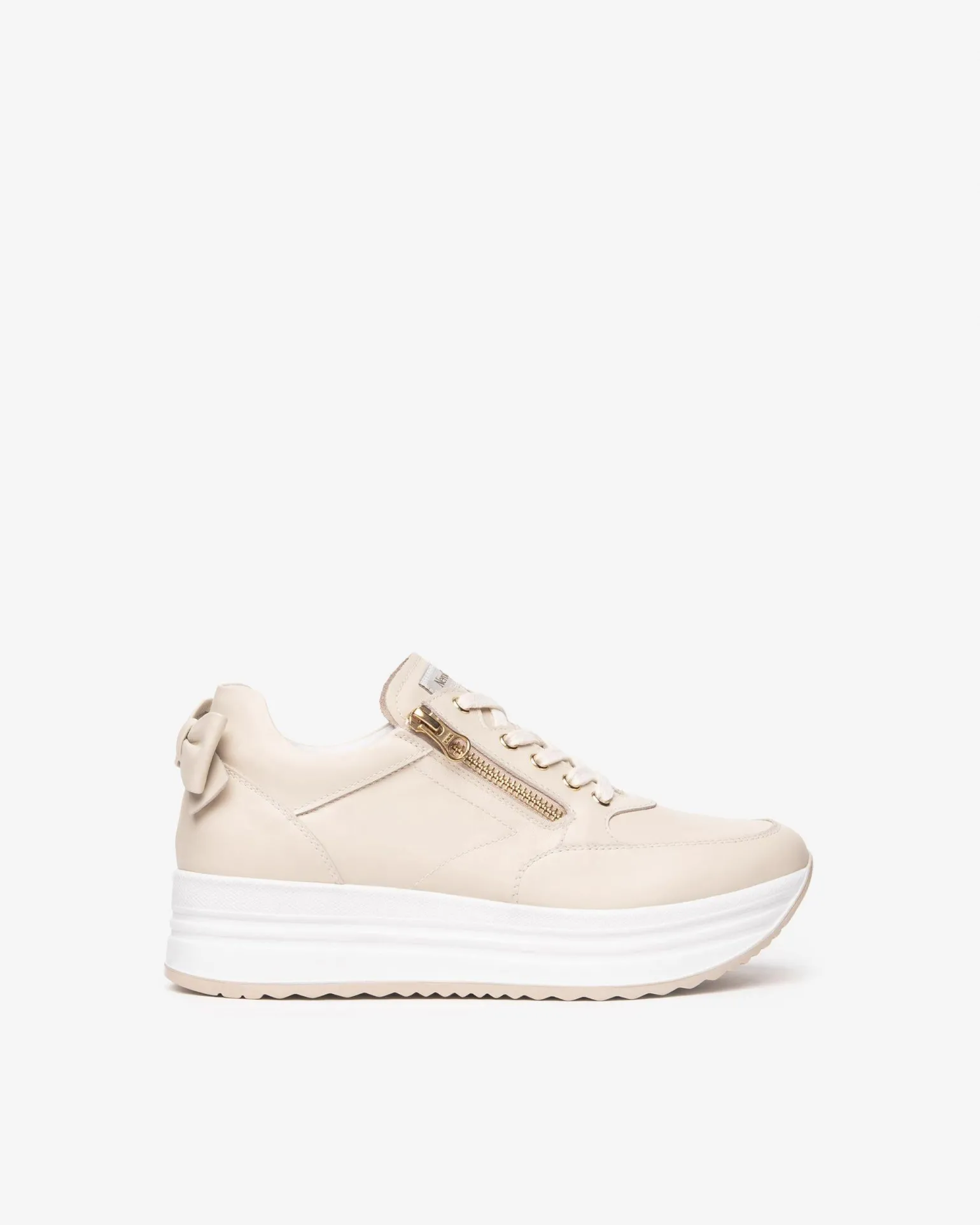 Sneakers Donna in Pelle Milk