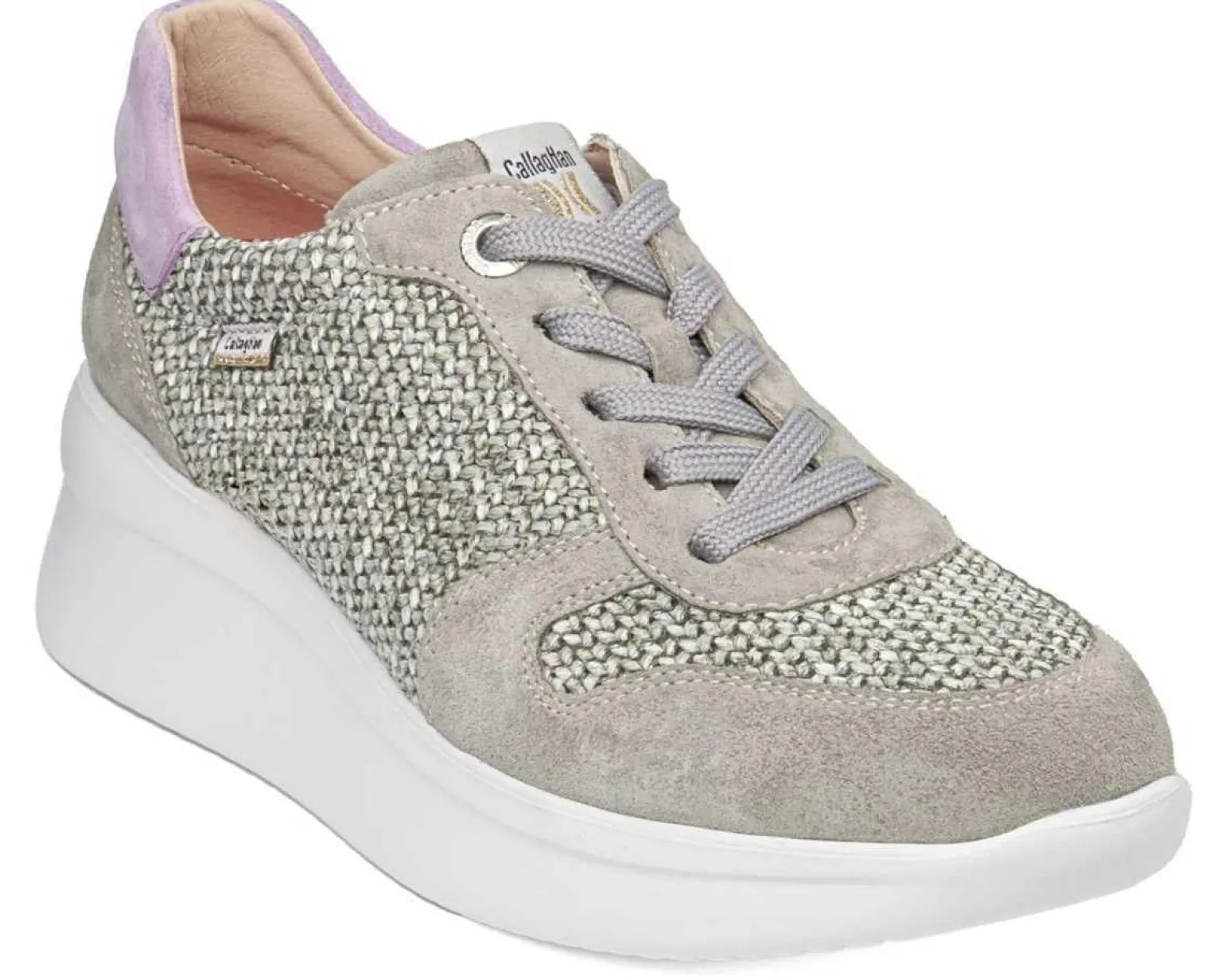 Sneakers Donna Verde Zeppa