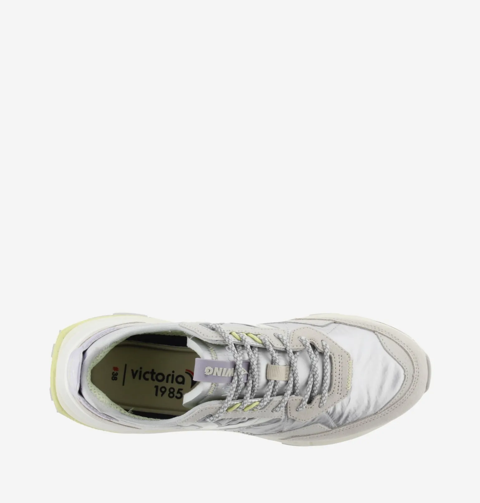 Sneakers Donna Wing Plata Multicolor