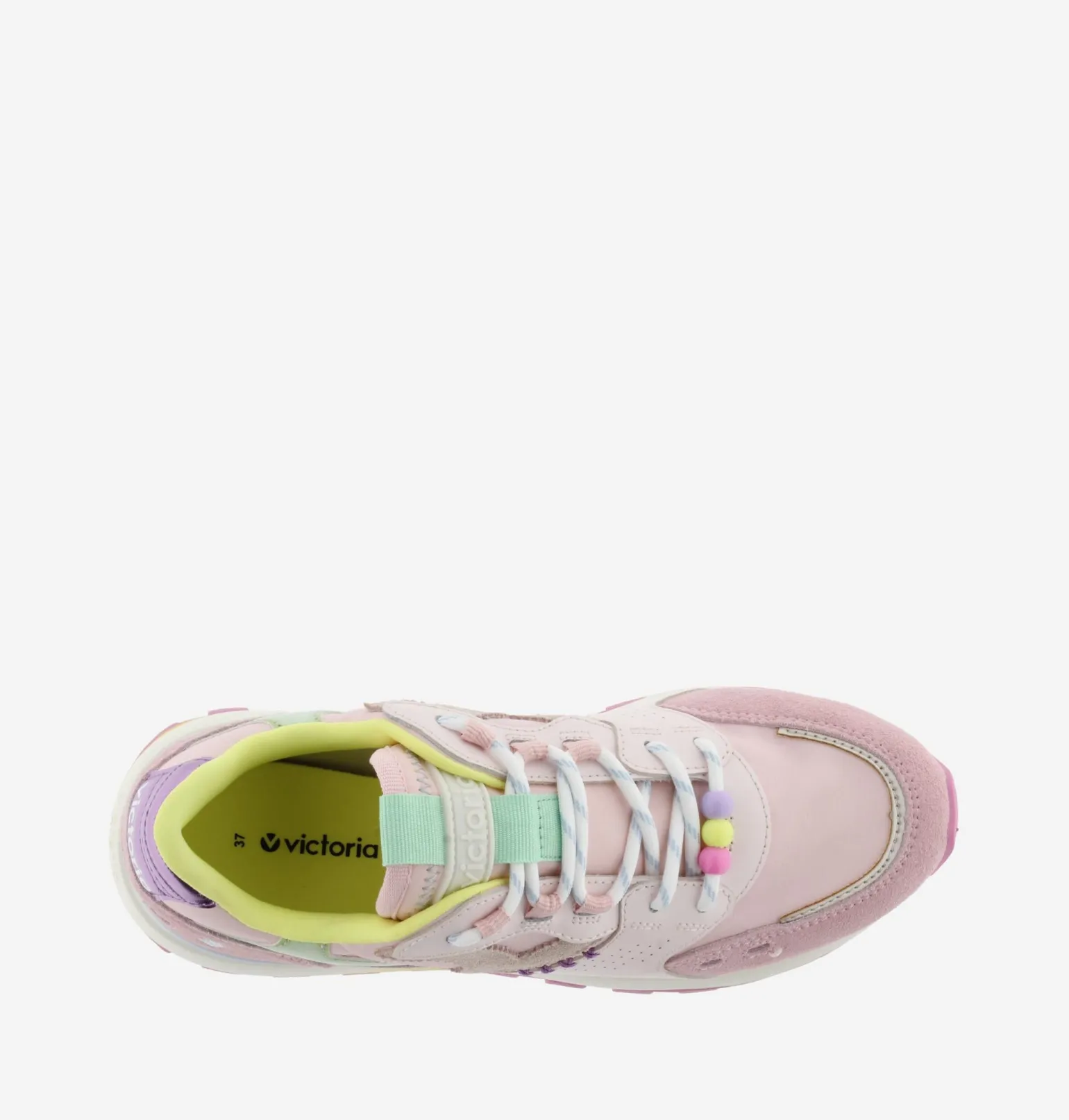 Sneakers Running Donna Multicolor Rosa