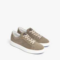 Sneakers Uomo Bassa Camoscio