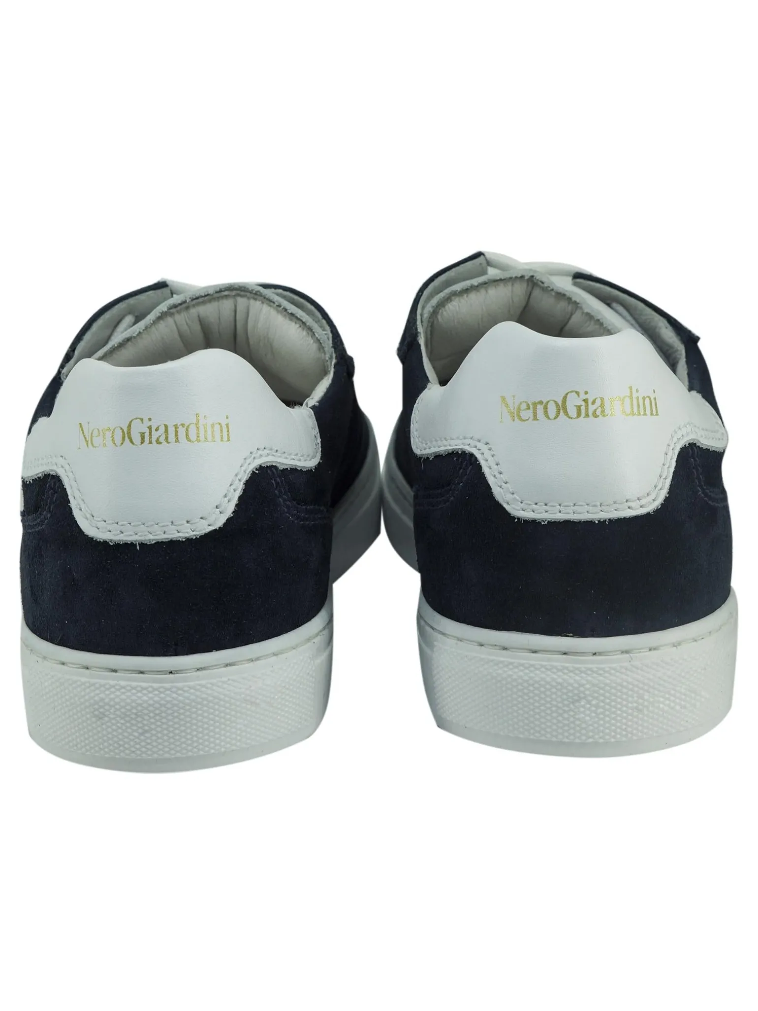 Sneakers Uomo in Camoscio Nero Giardini