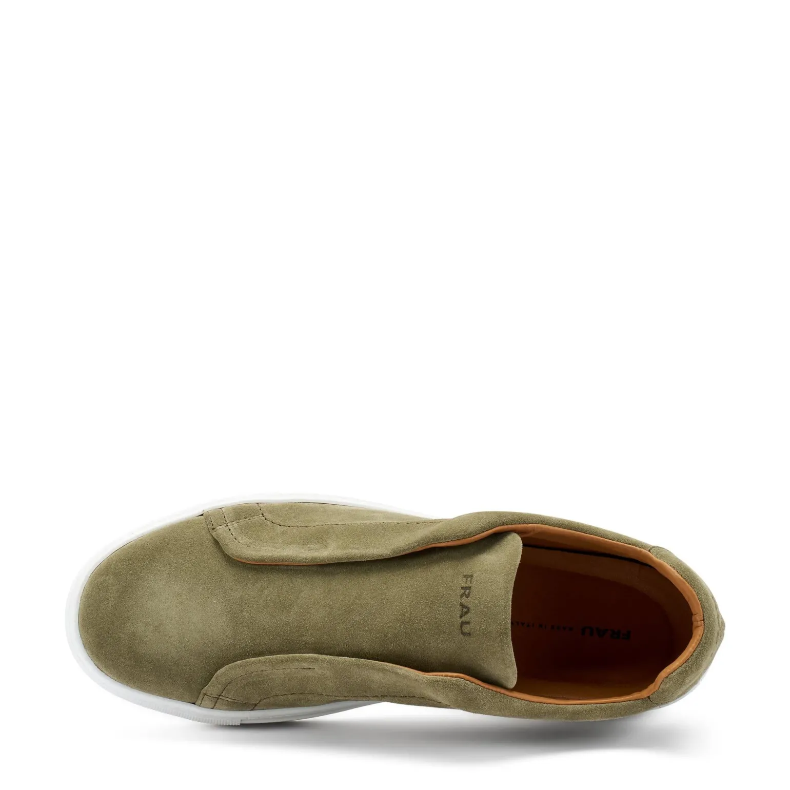 Sneakers Uomo Slipon in Camoscio Prato
