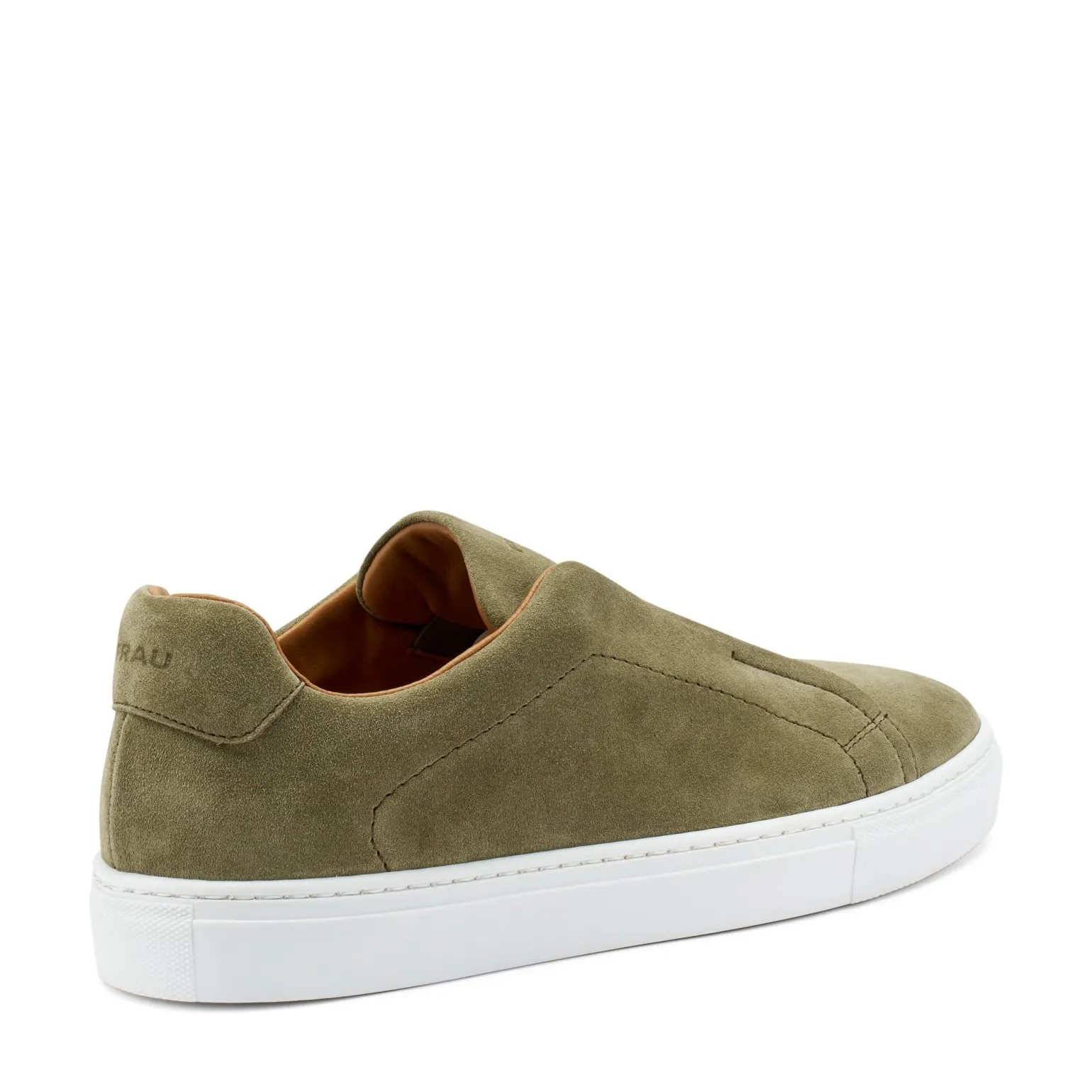 Sneakers Uomo Slipon in Camoscio Prato