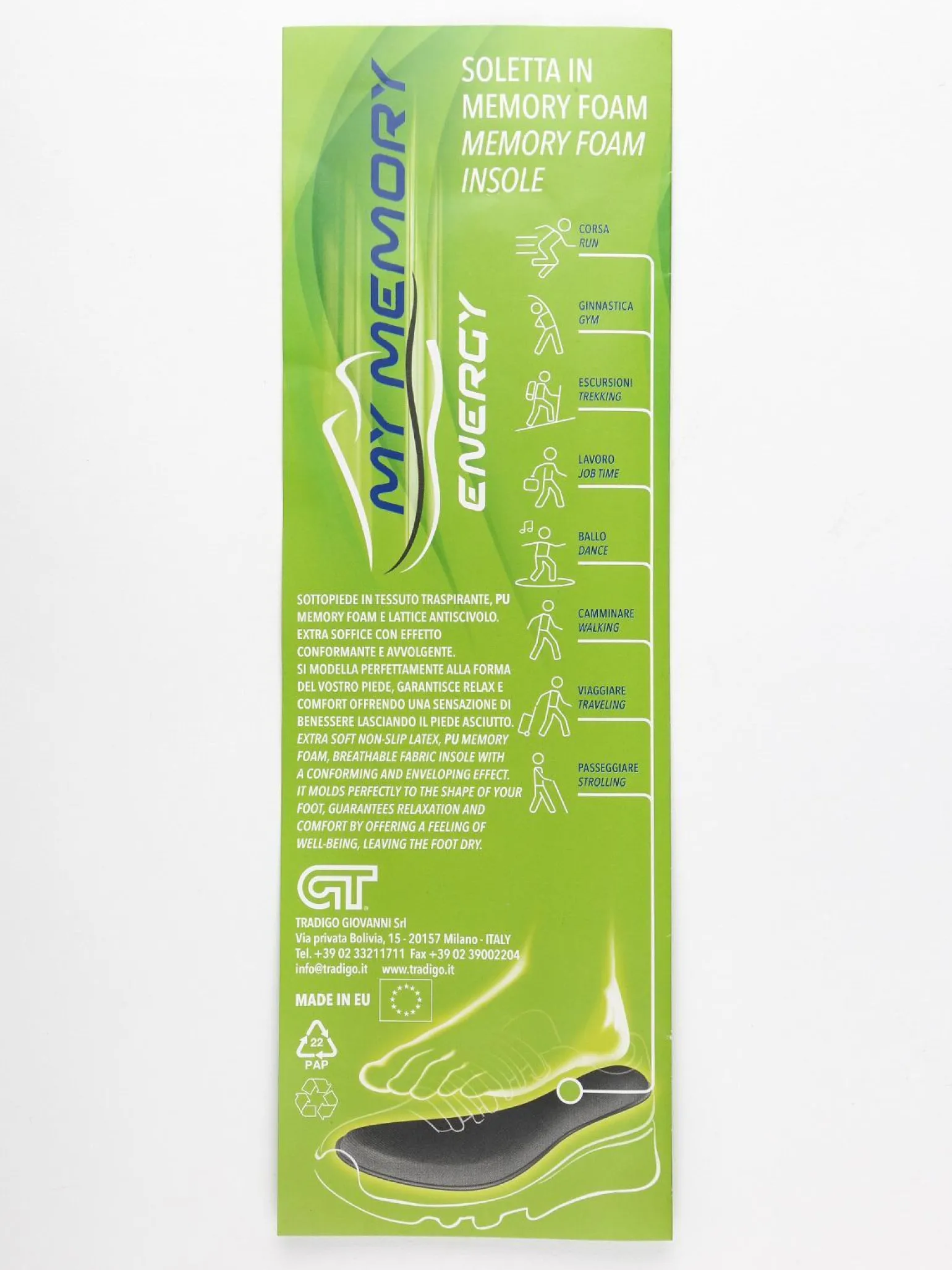 Soletta My Memory Foam GT