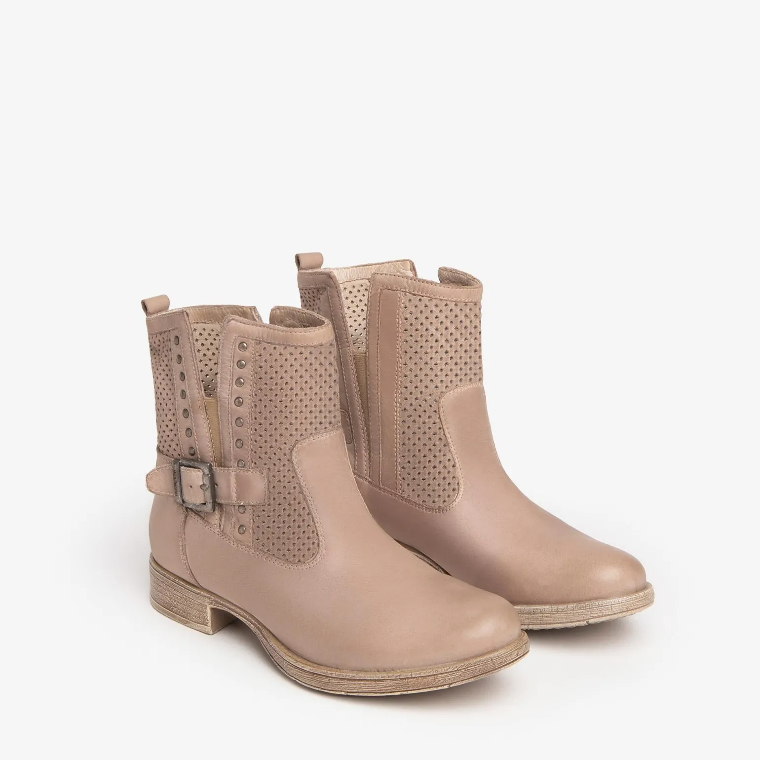 Stivaletti Bassi Donna in Pelle