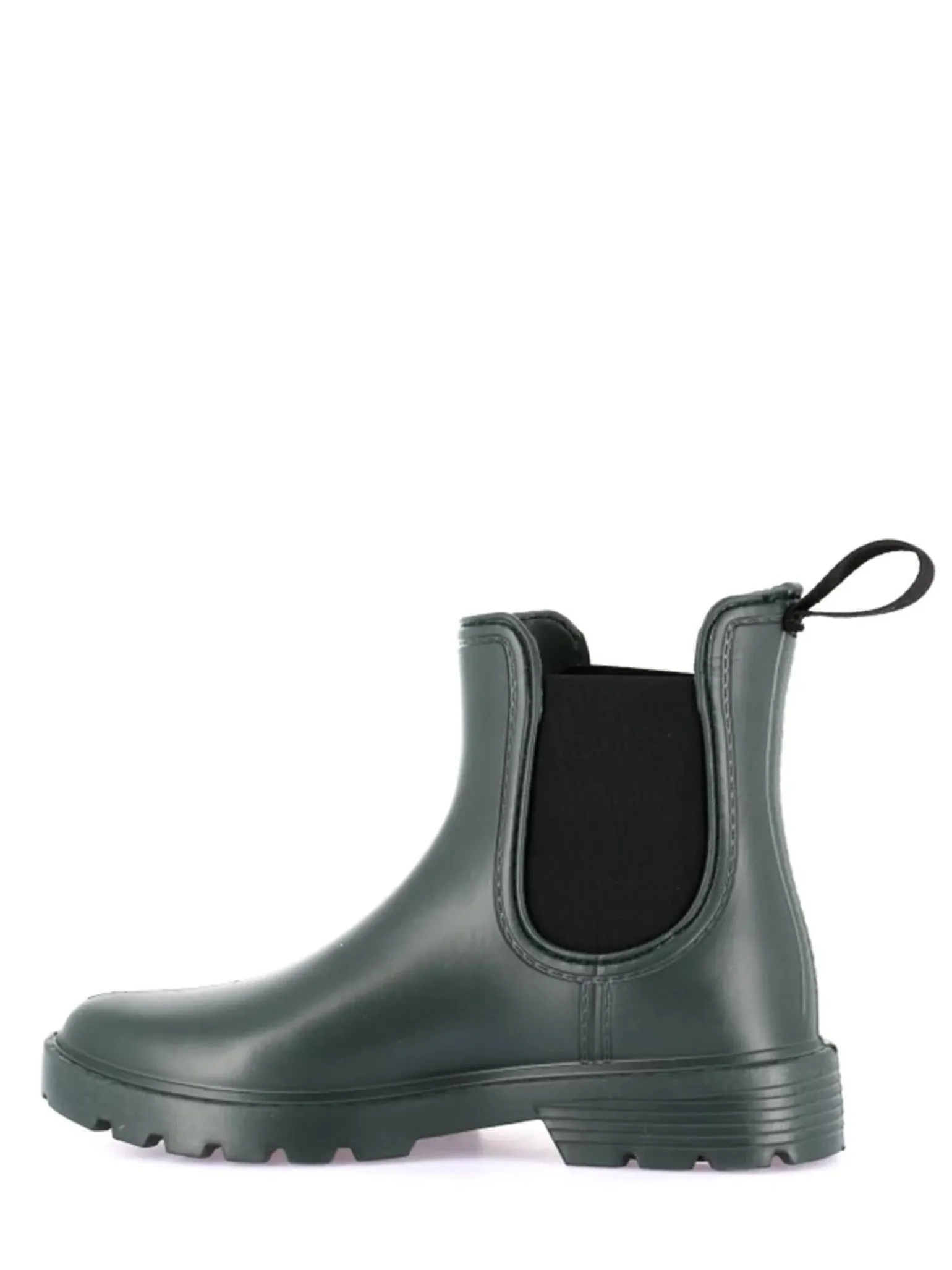 Stivaletti Beatles Pioggia Galosce Donna Gomma Nero
