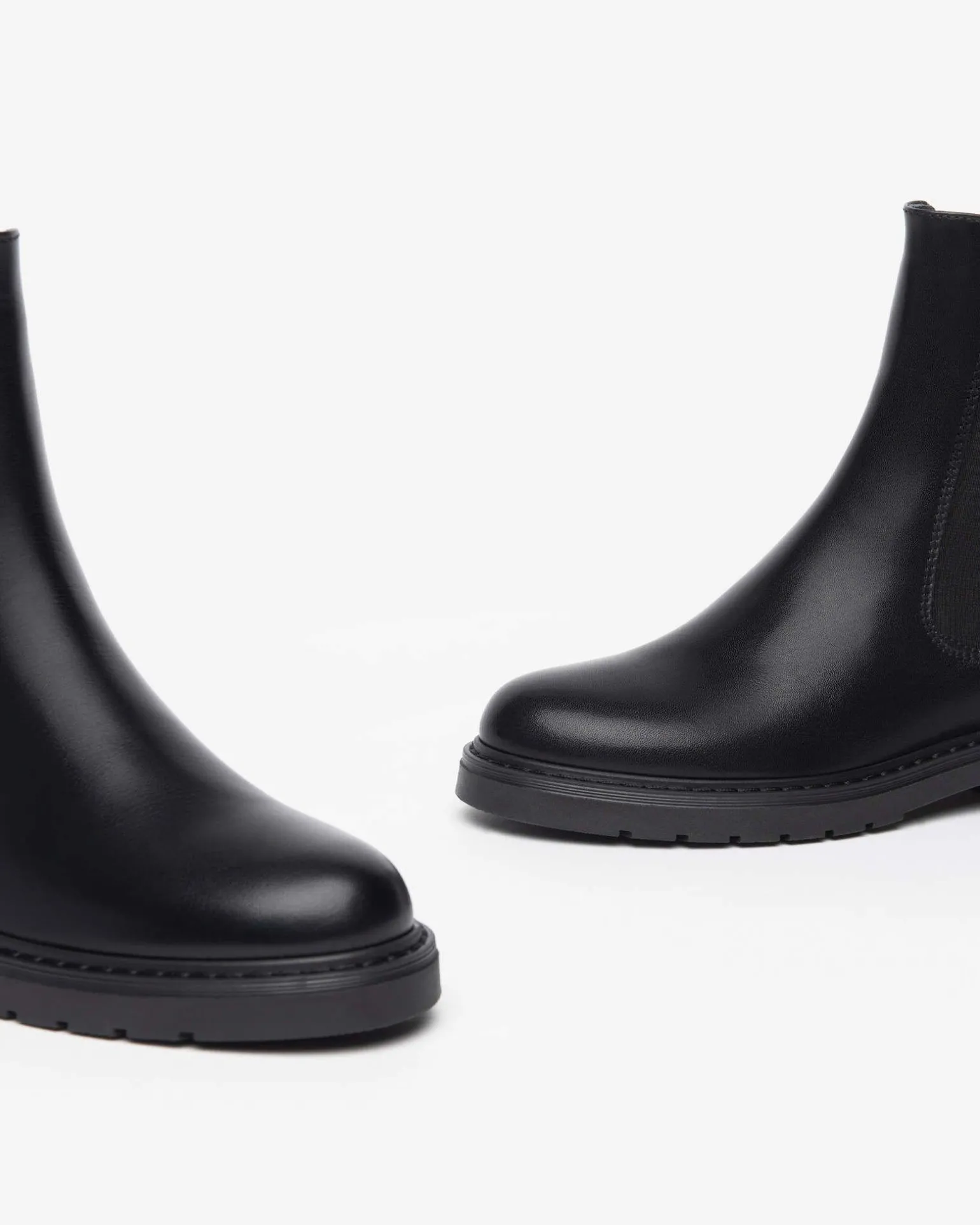 Stivaletti Chelsea Donna Pelle Nero