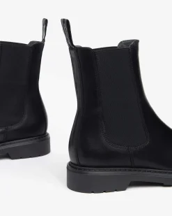 Stivaletti Chelsea Donna Pelle Nero
