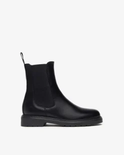Stivaletti Chelsea Donna Pelle Nero