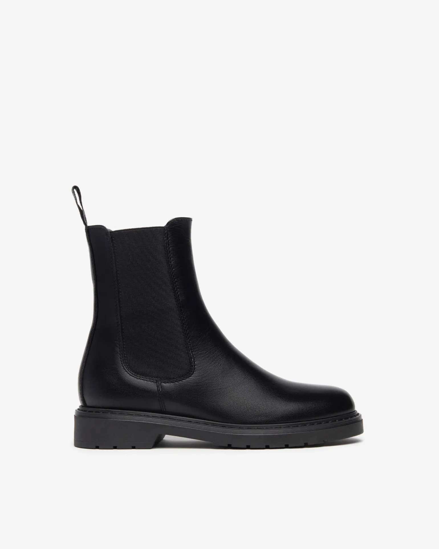 Stivaletti Chelsea Donna Pelle Nero