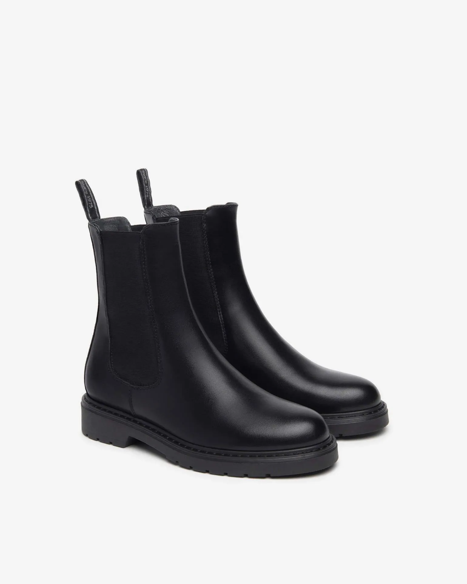 Stivaletti Chelsea Donna Pelle Nero