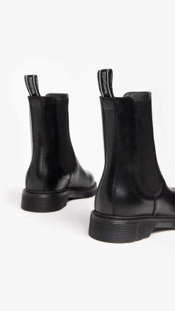 Stivaletti Chelsea Donna Pelle Nero
