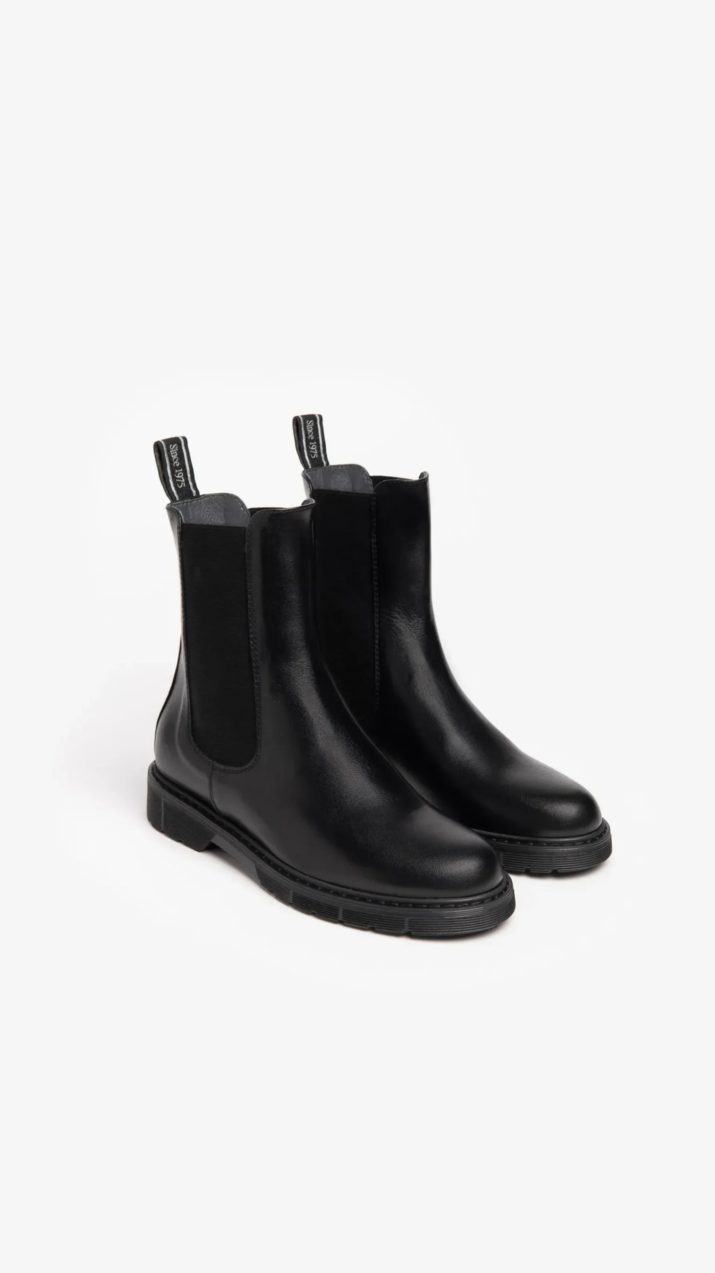 Stivaletti Chelsea Donna Pelle Nero