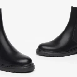 Stivaletti Chelsea Donna Pelle Nero