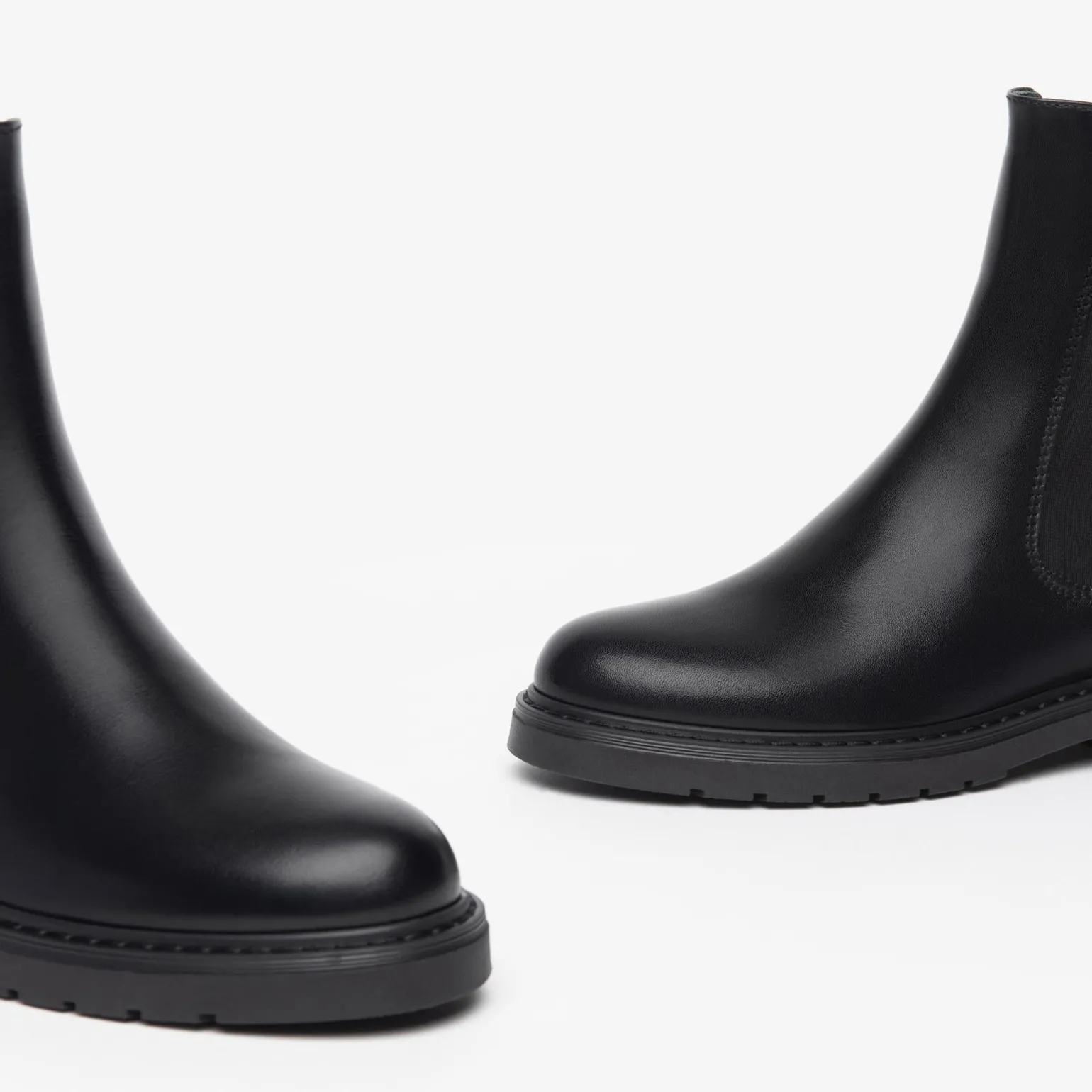 Stivaletti Chelsea Donna Pelle Nero