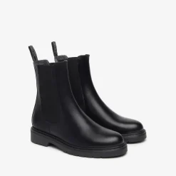 Stivaletti Chelsea Donna Pelle Nero