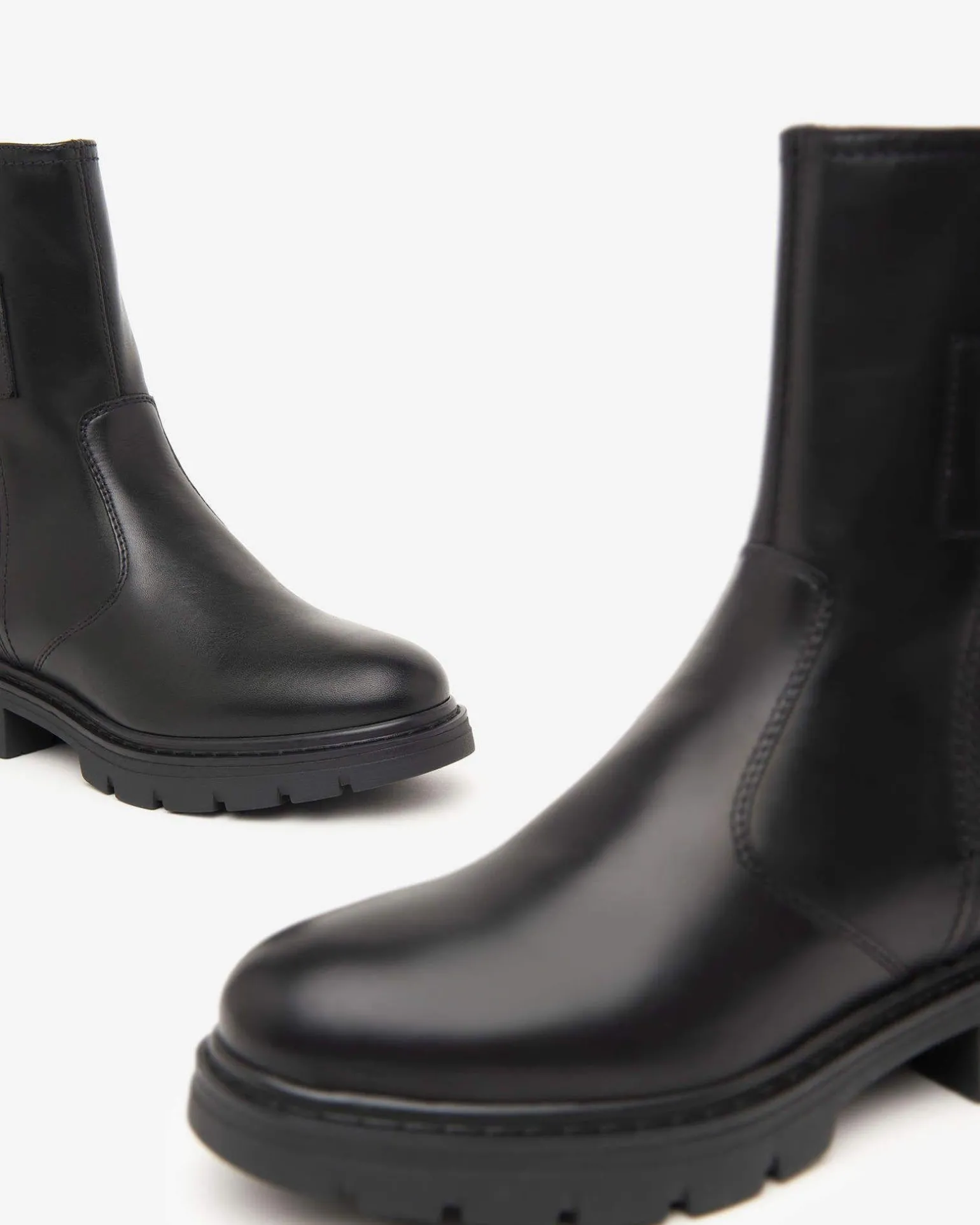 Stivaletti Donna Chelsea Pelle Nero