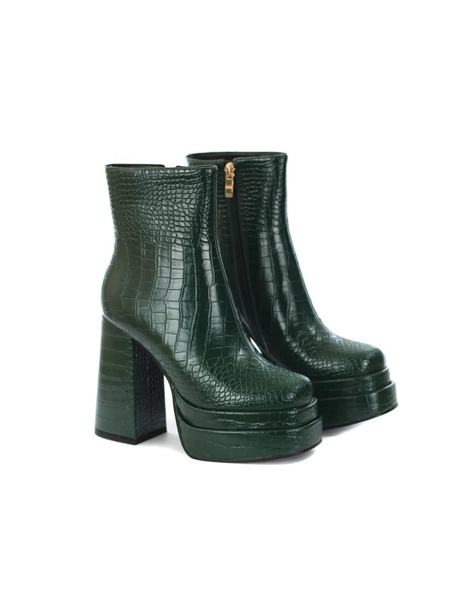Stivaletti Donna in Cocco Verde