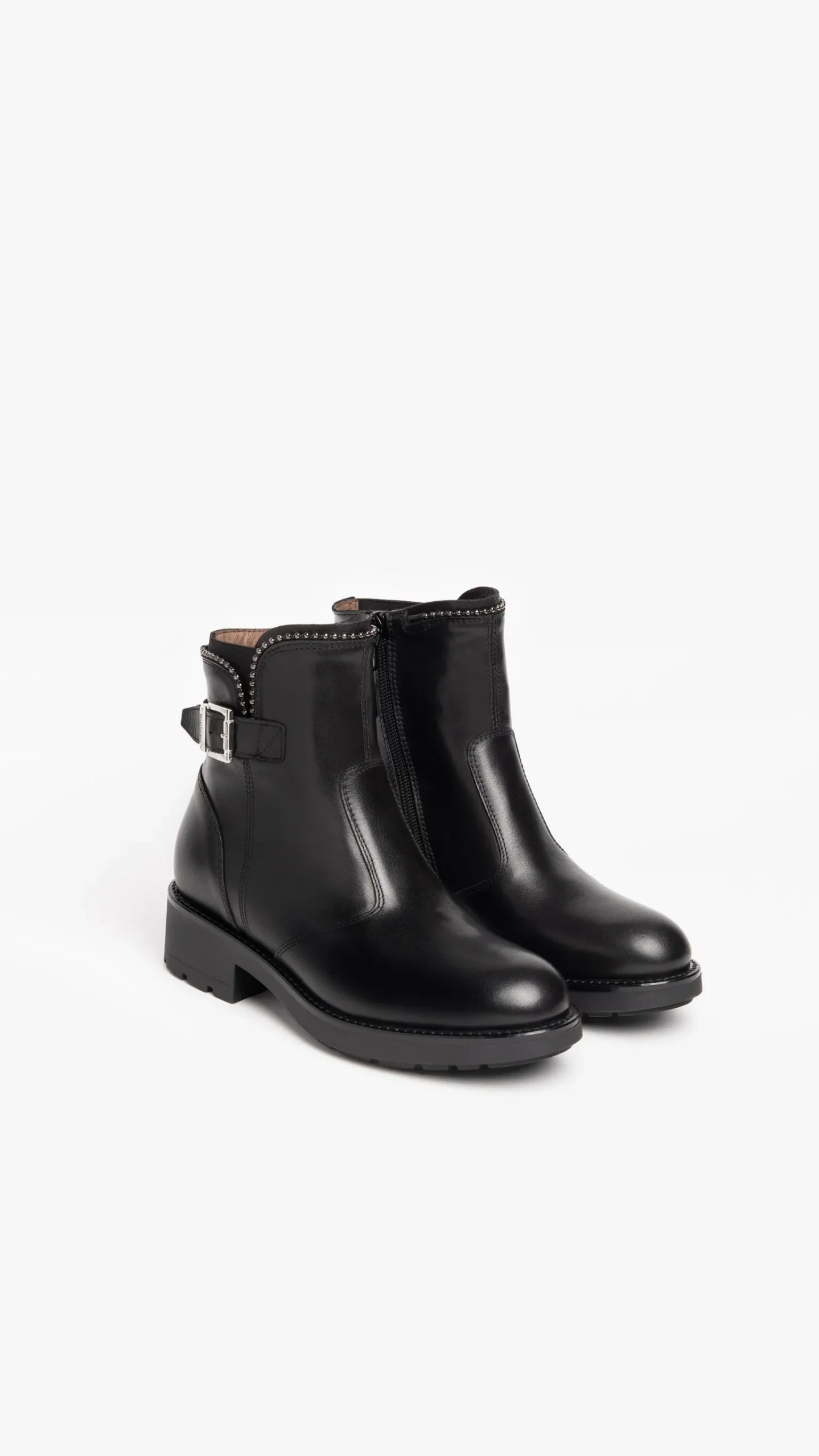 Stivaletti Donna in Pelle Nera