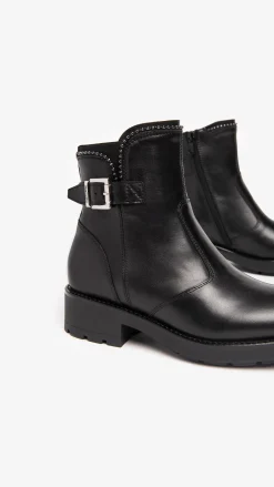 Stivaletti Donna in Pelle Nera