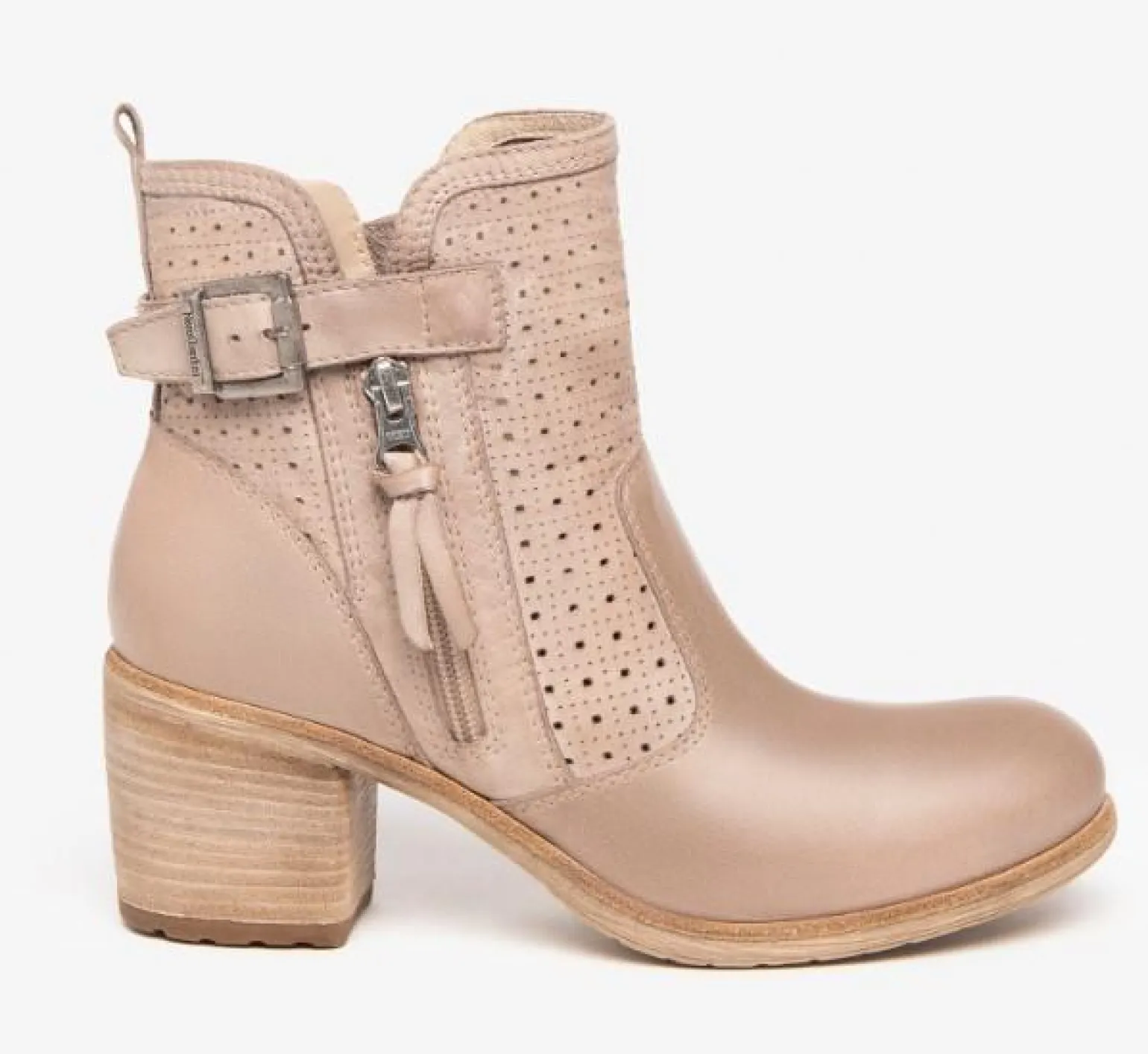 Stivaletti Donna in Pelle Torba