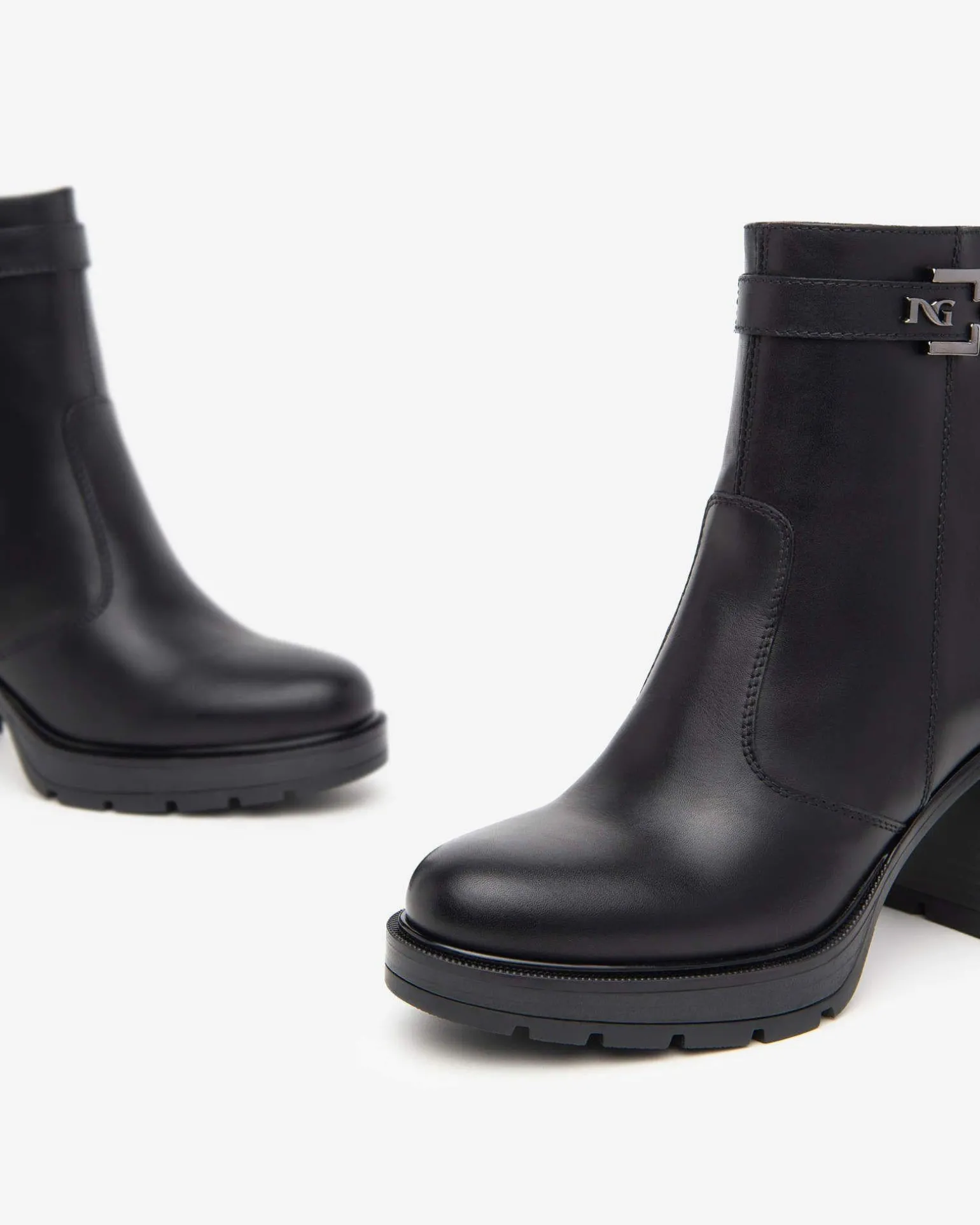 Stivaletti Donna Pelle Nero
