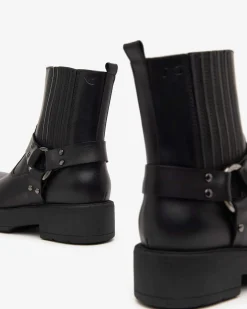 Stivaletti Donna Pelle Nero