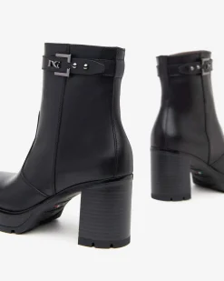 Stivaletti Donna Pelle Nero