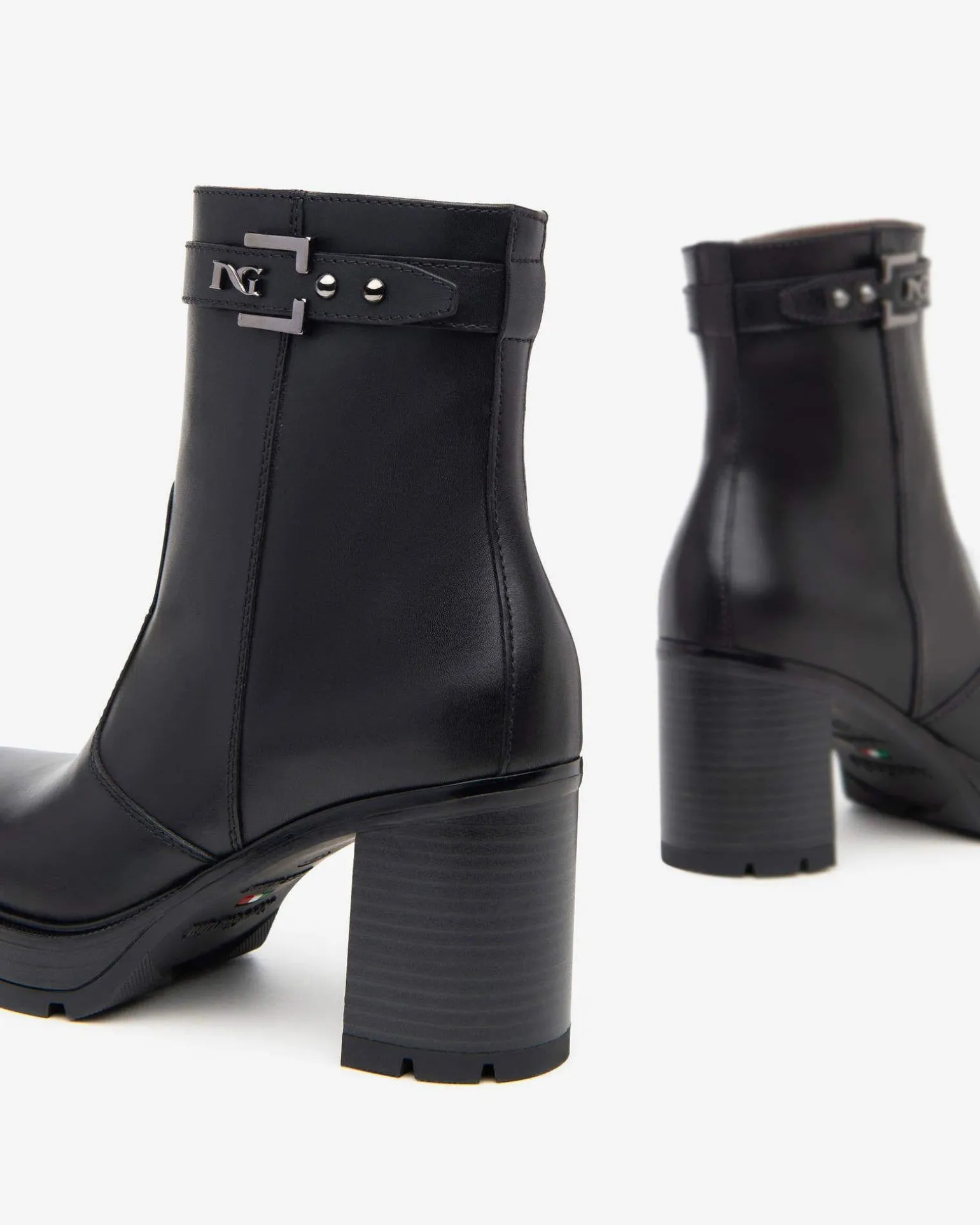 Stivaletti Donna Pelle Nero