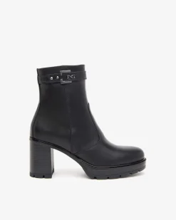 Stivaletti Donna Pelle Nero
