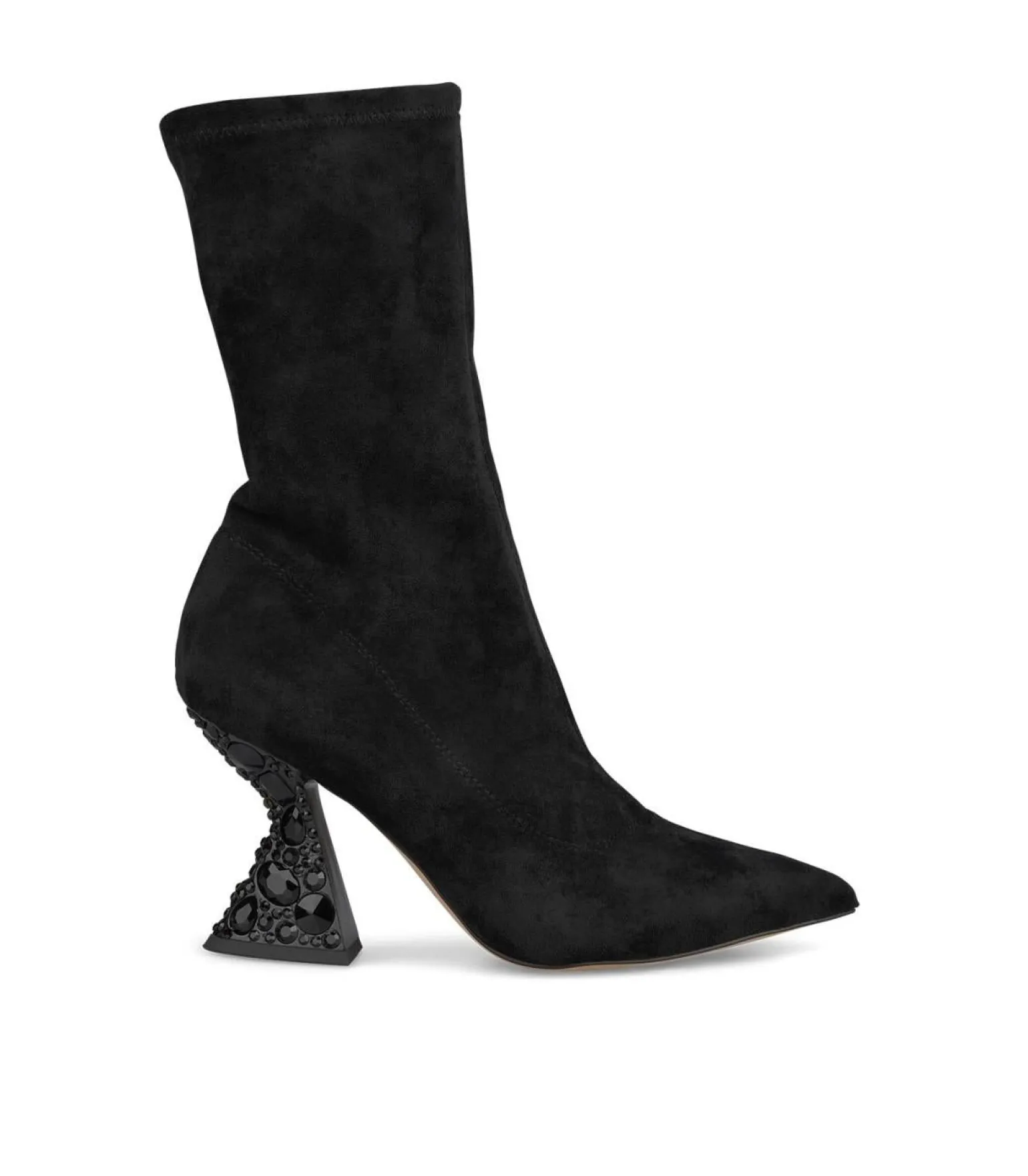 Stivaletto Donna Elasticizzato Nero