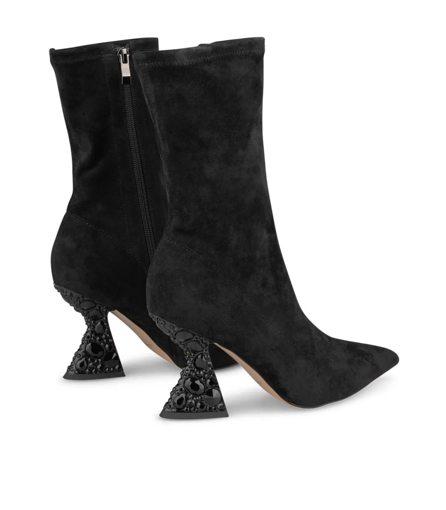 Stivaletto Donna Elasticizzato Nero