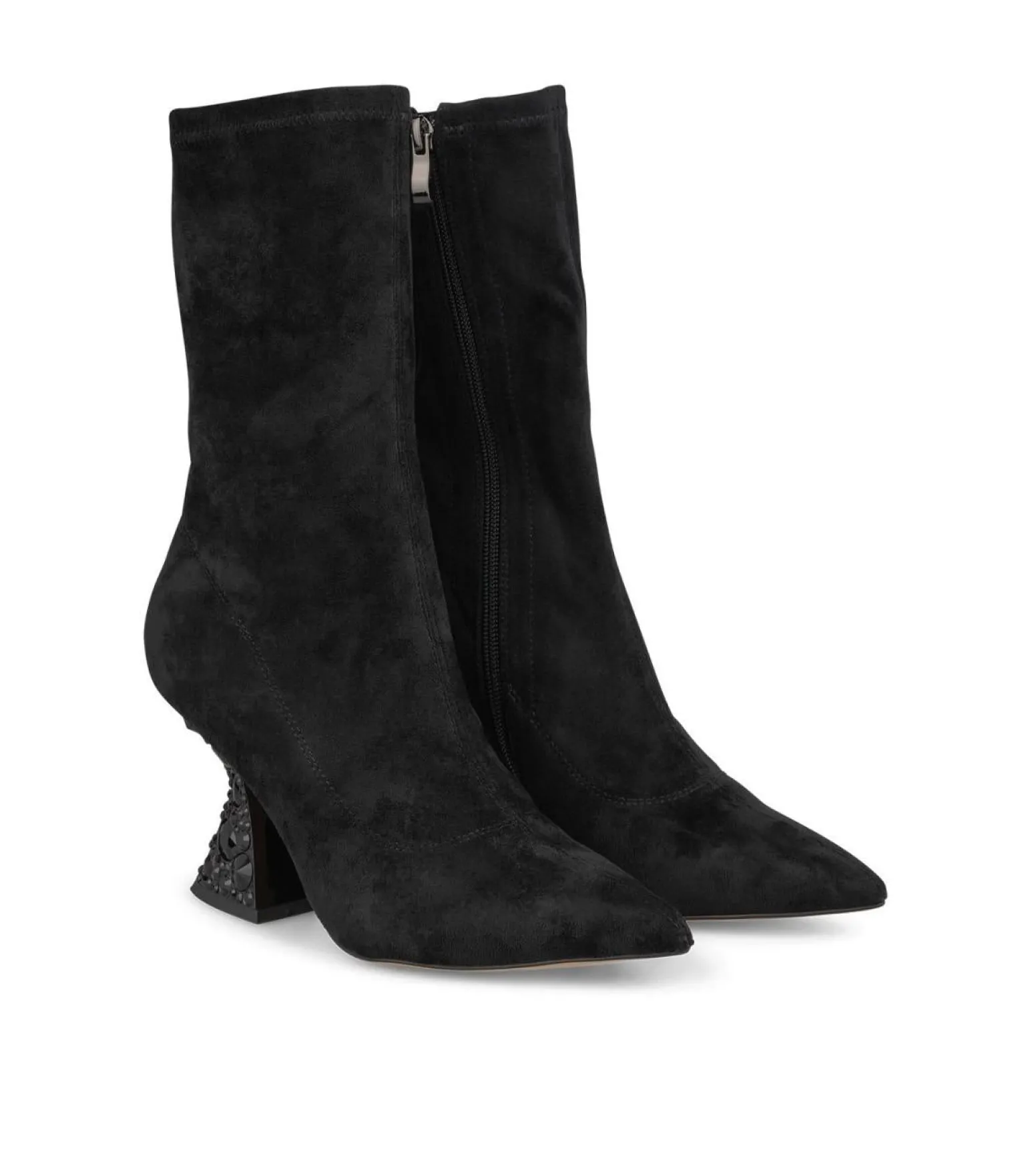 Stivaletto Donna Elasticizzato Nero