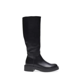 Stivali Donna in Pelle Nera