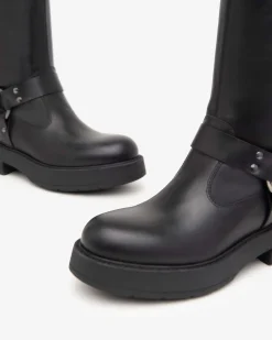 Stivali Donna Pelle Nero