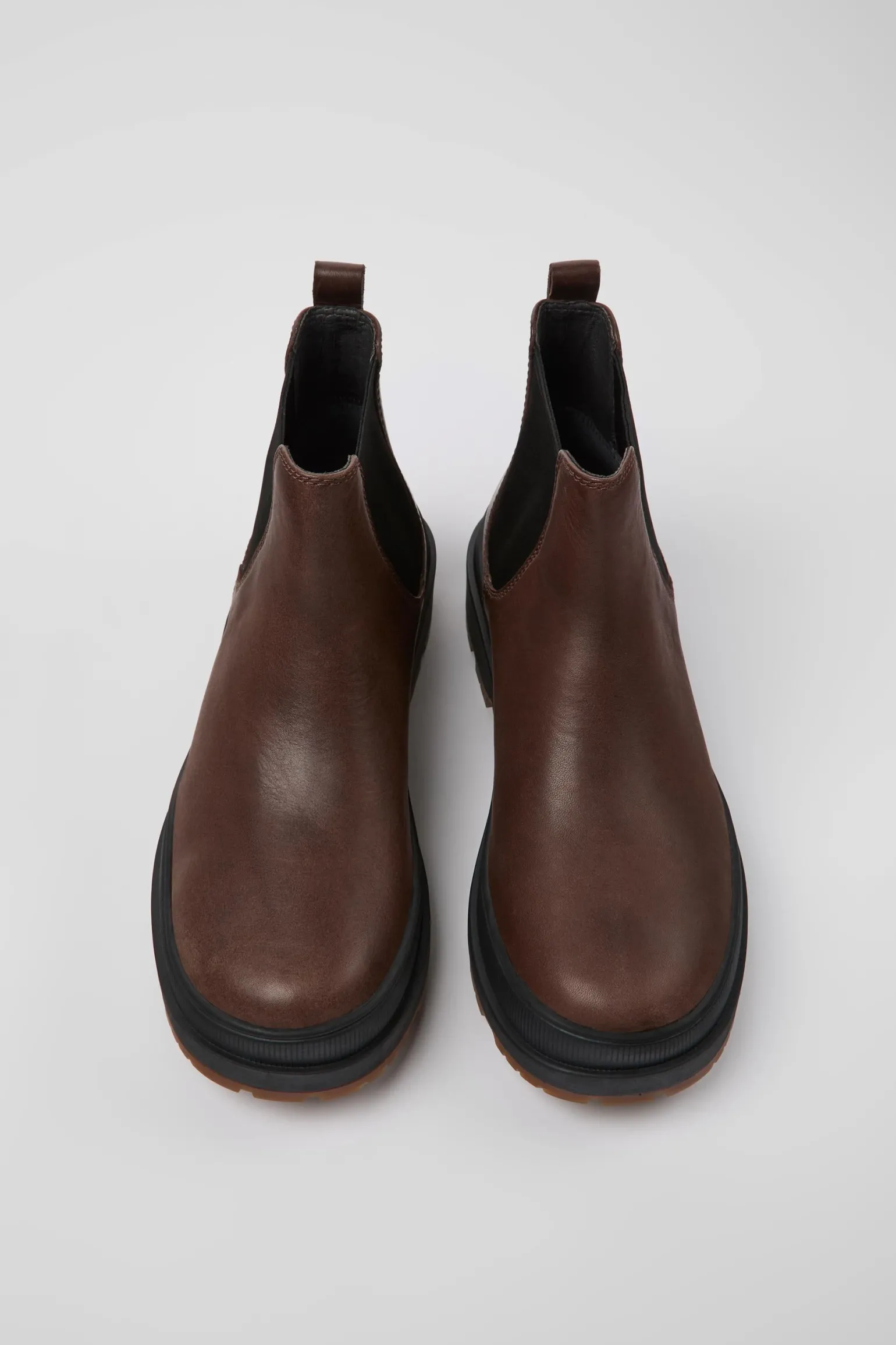 Stivlaetto Beatles Pelle Marrone
