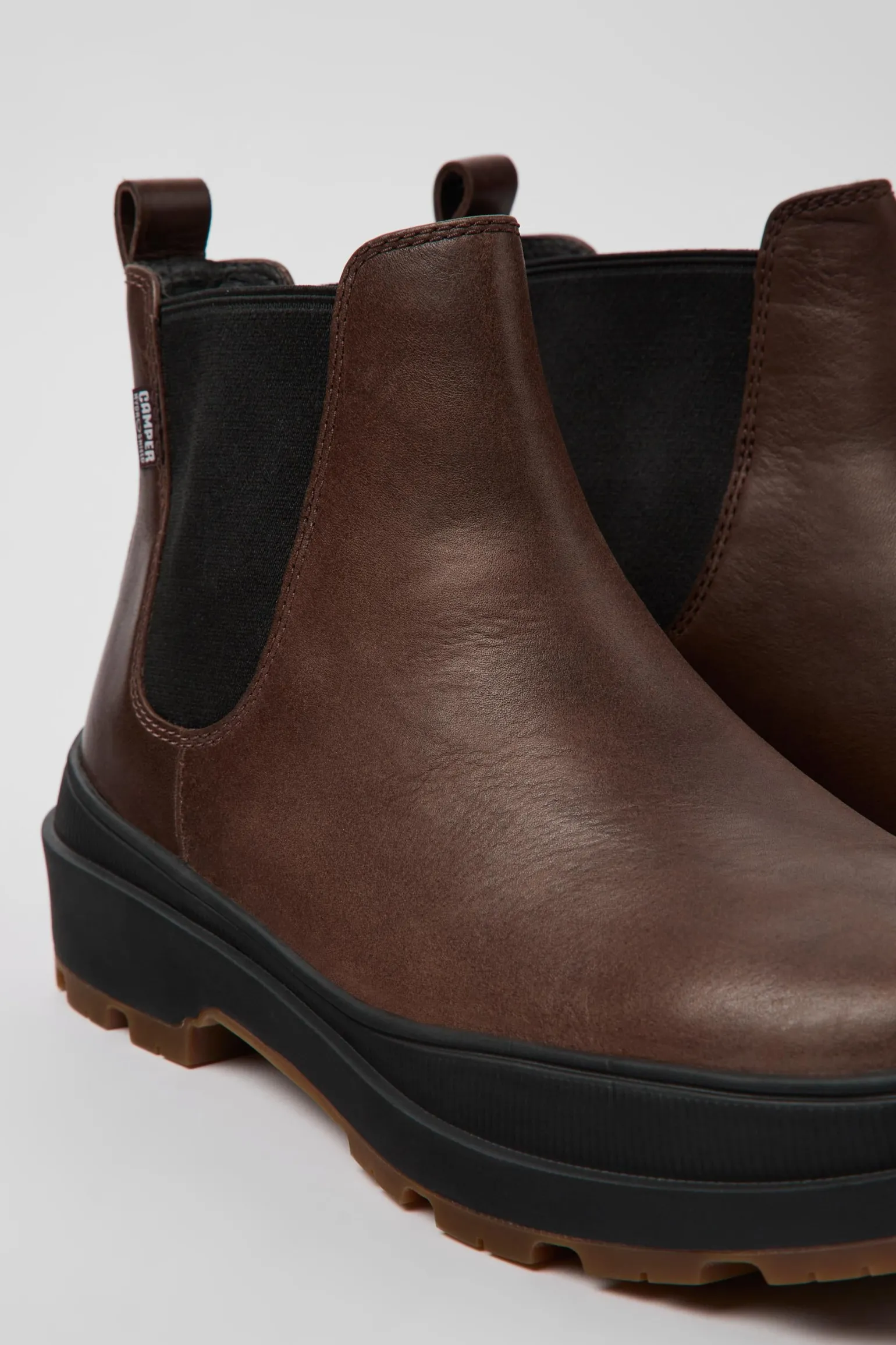 Stivlaetto Beatles Pelle Marrone