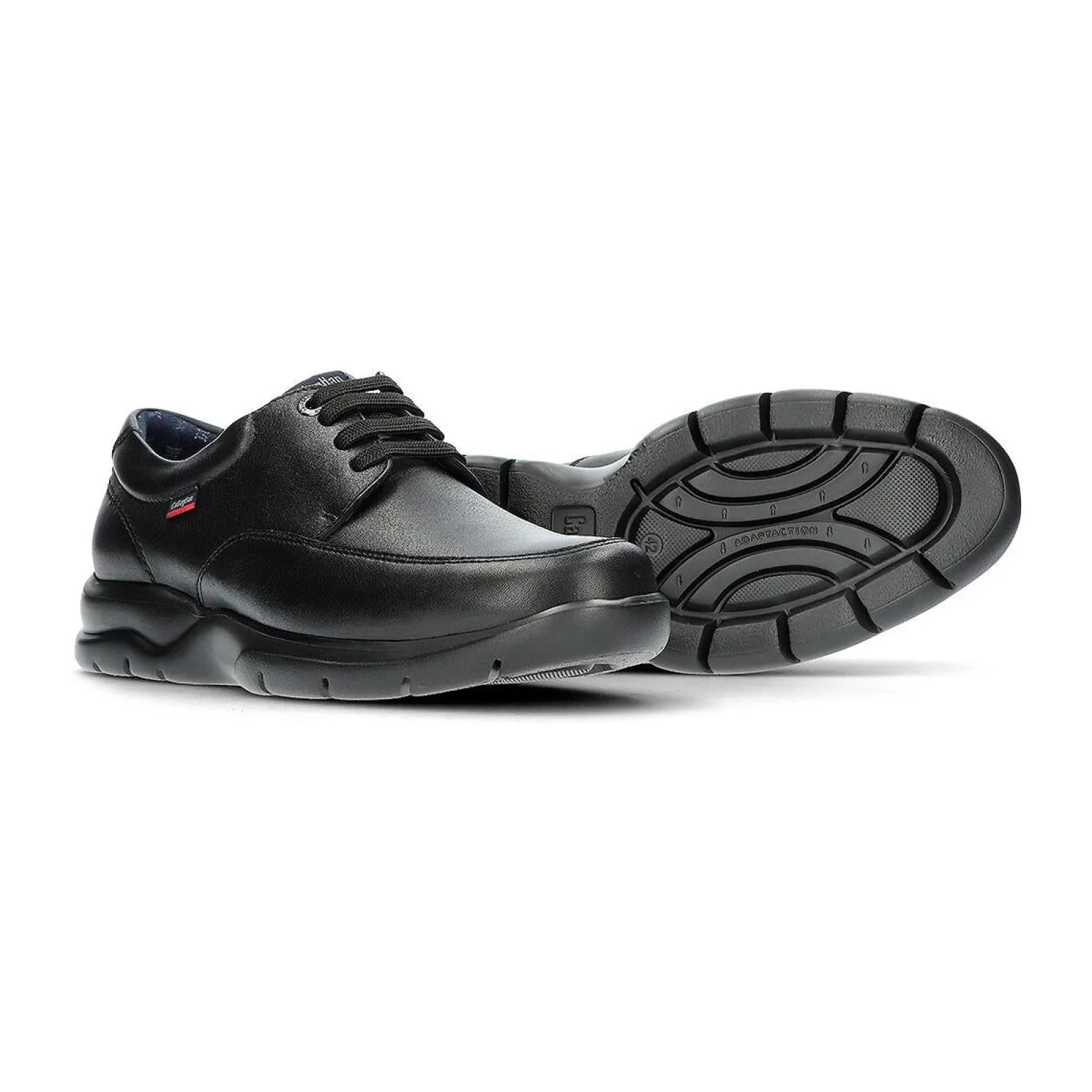 Stringate Uomo In Pelle Nero Confort