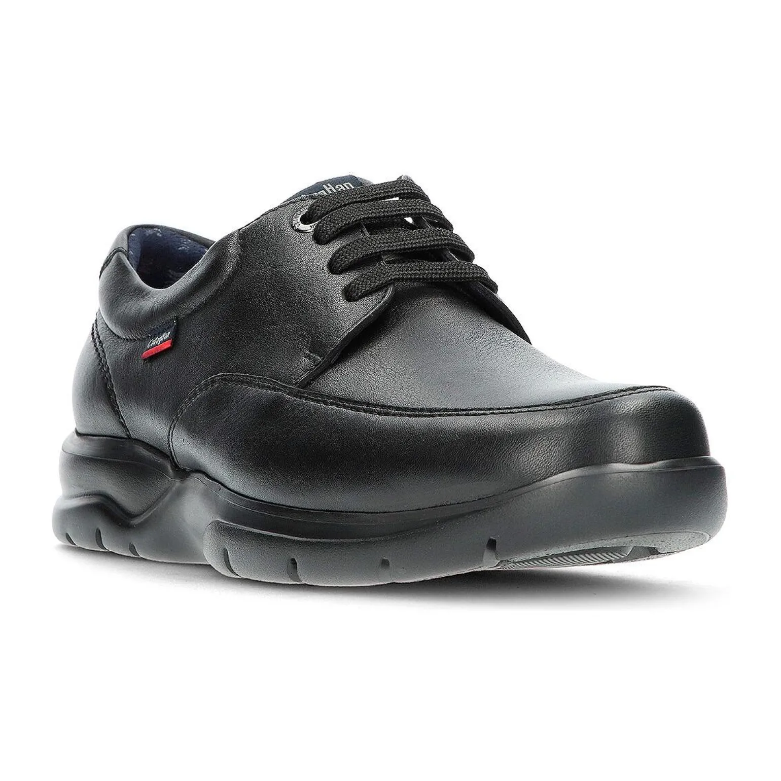 Stringate Uomo In Pelle Nero Confort