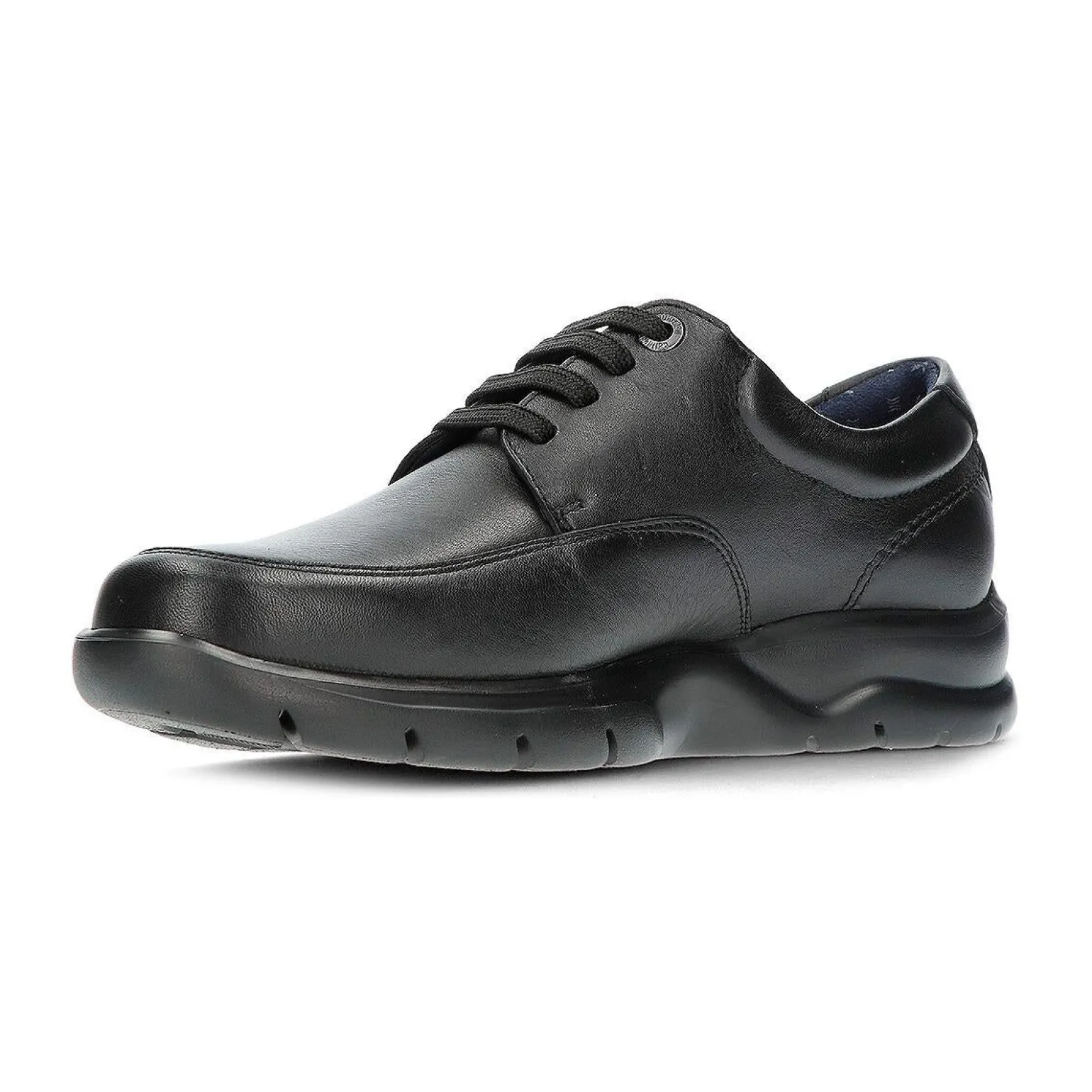 Stringate Uomo In Pelle Nero Confort