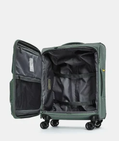 Trolley Bagaglio a Mano Quattro Ruote in Tessuto