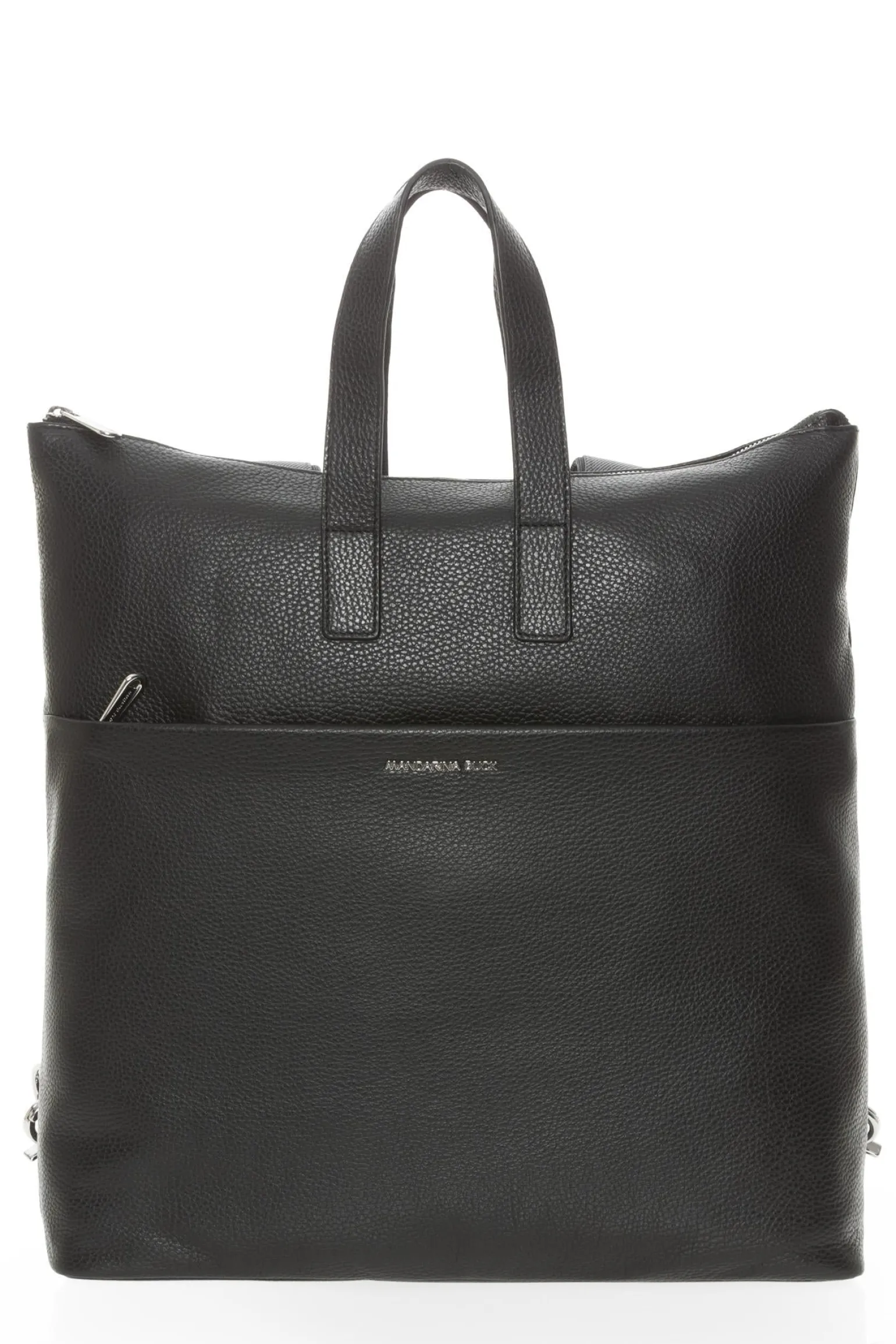 Zaino Hand Bag in Pelle Nera