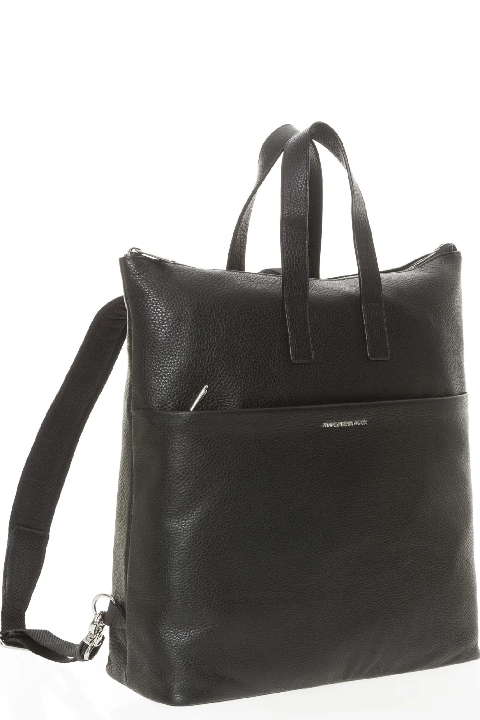 Zaino Hand Bag in Pelle Nera